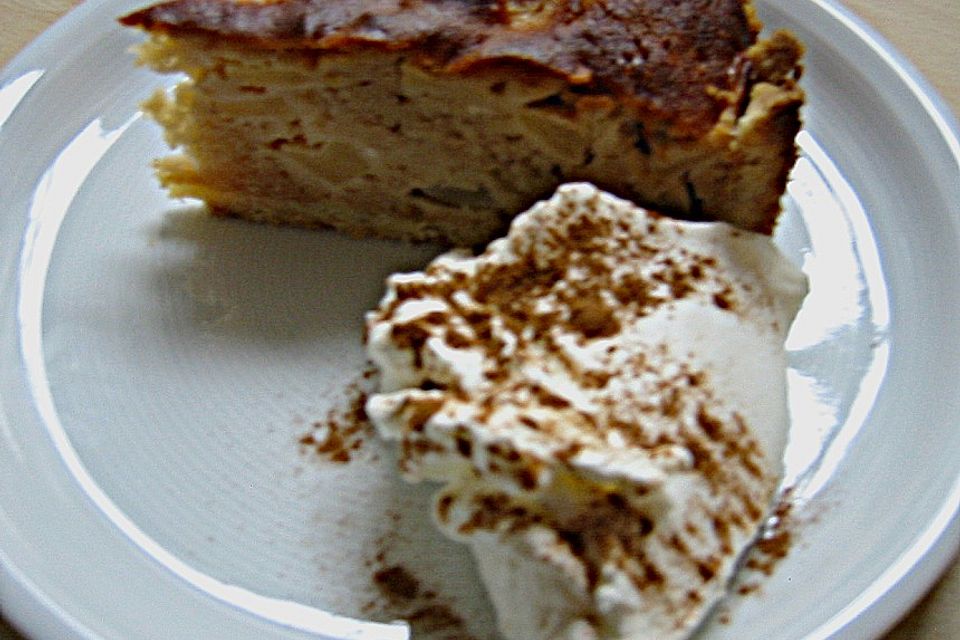 Apfel - Marzipankuchen