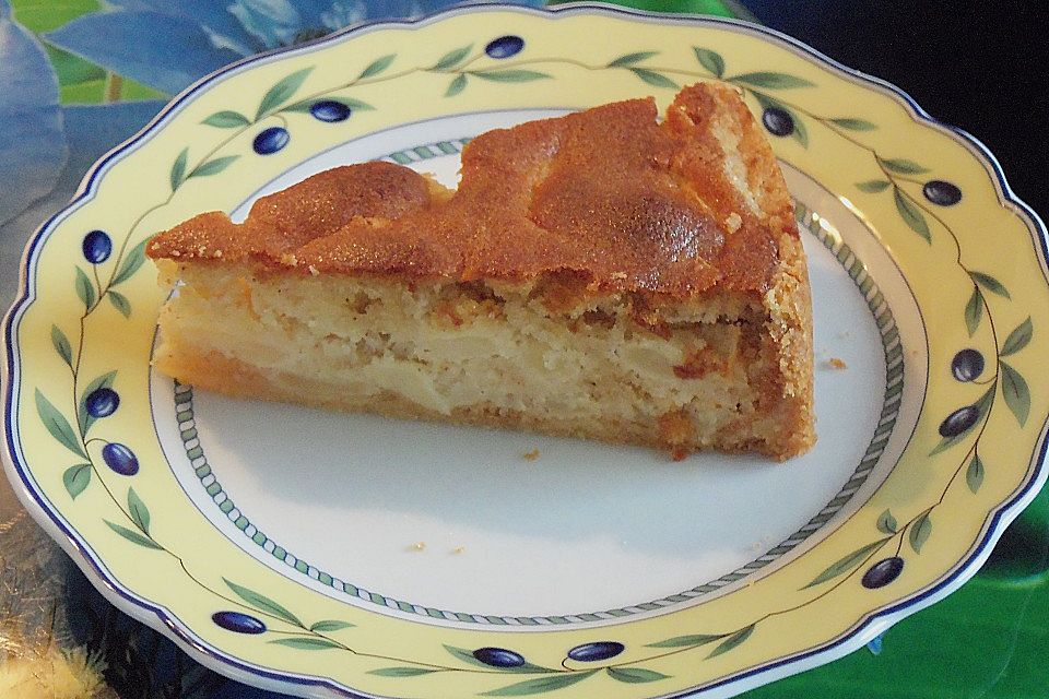 Apfel - Marzipankuchen