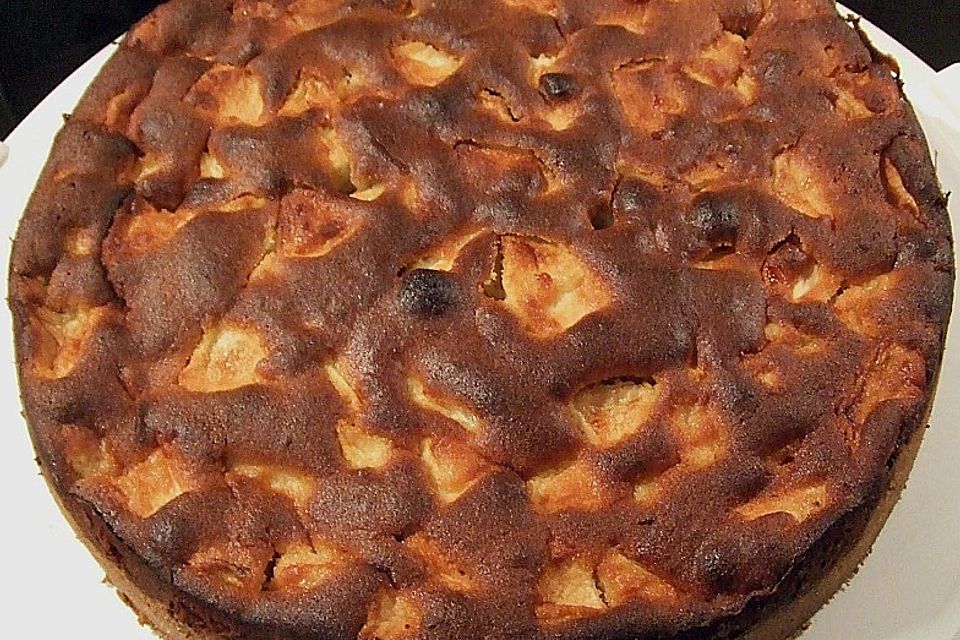 Apfel - Marzipankuchen