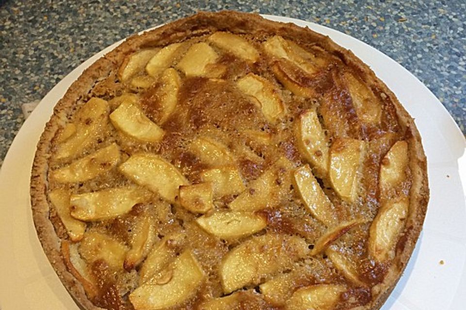 Apfel - Marzipankuchen