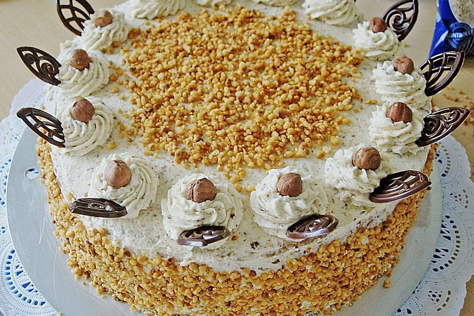 Nuss - Sahne - Torte