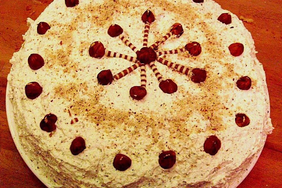 Nuss - Sahne - Torte