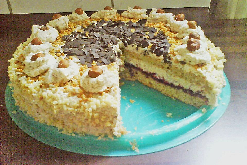 Nuss - Sahne - Torte