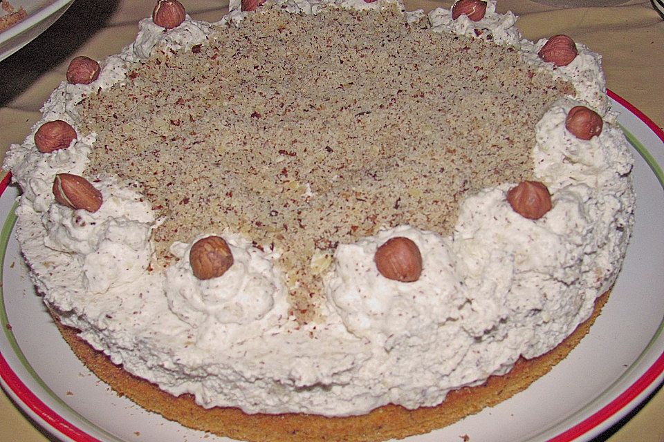 Nuss - Sahne - Torte