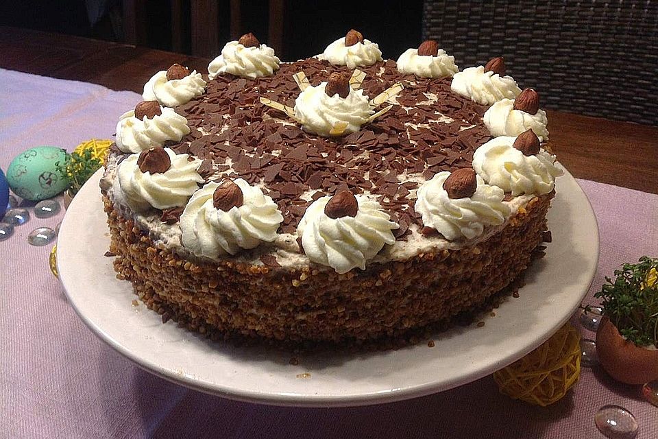 Nuss - Sahne - Torte