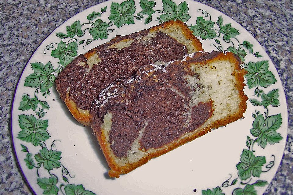 Saftiger Marmorkuchen