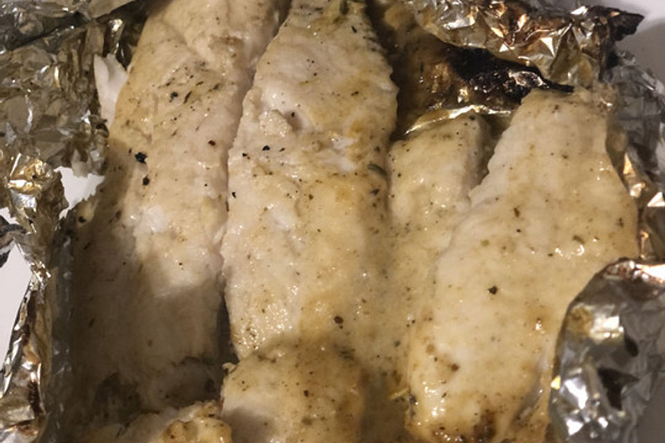 Gegrilltes Pangasiusfilet