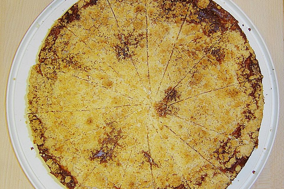 Käsekuchen mit Streuseln