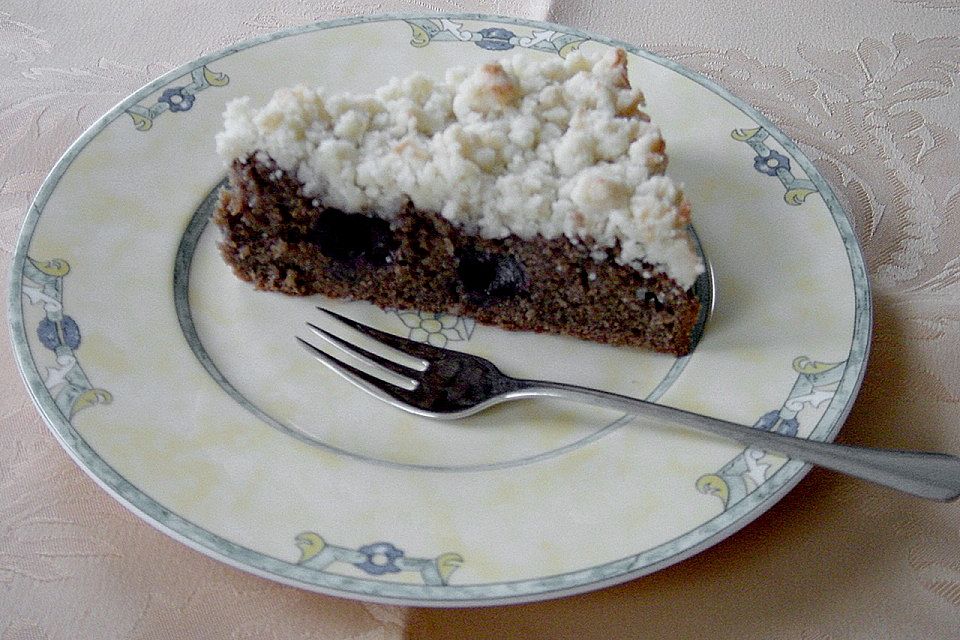 Kirschenkuchen mit Streuseln