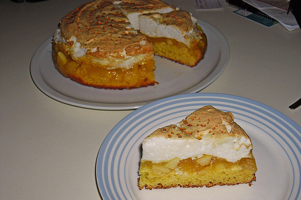 Apfel - Weißwein - Kuchen