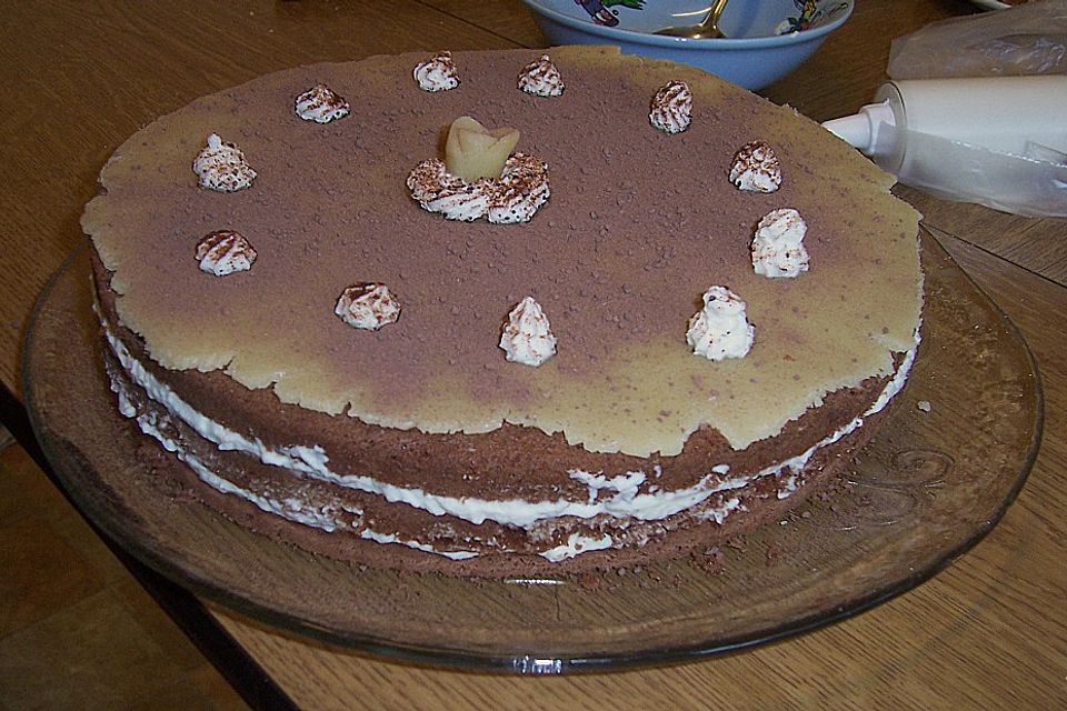 Herren - Sahne - Torte