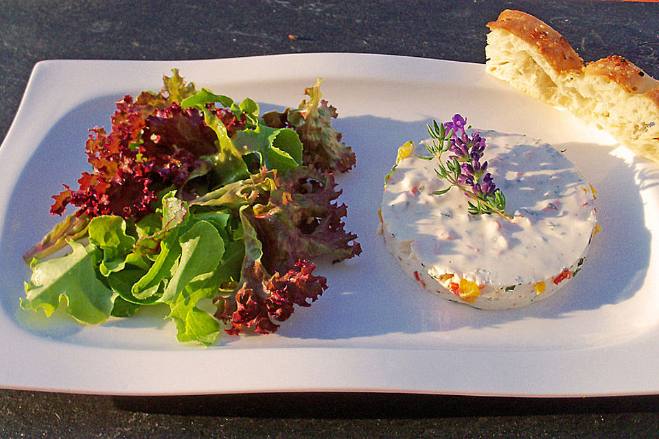 Ziegenfrischkäse - Terrine