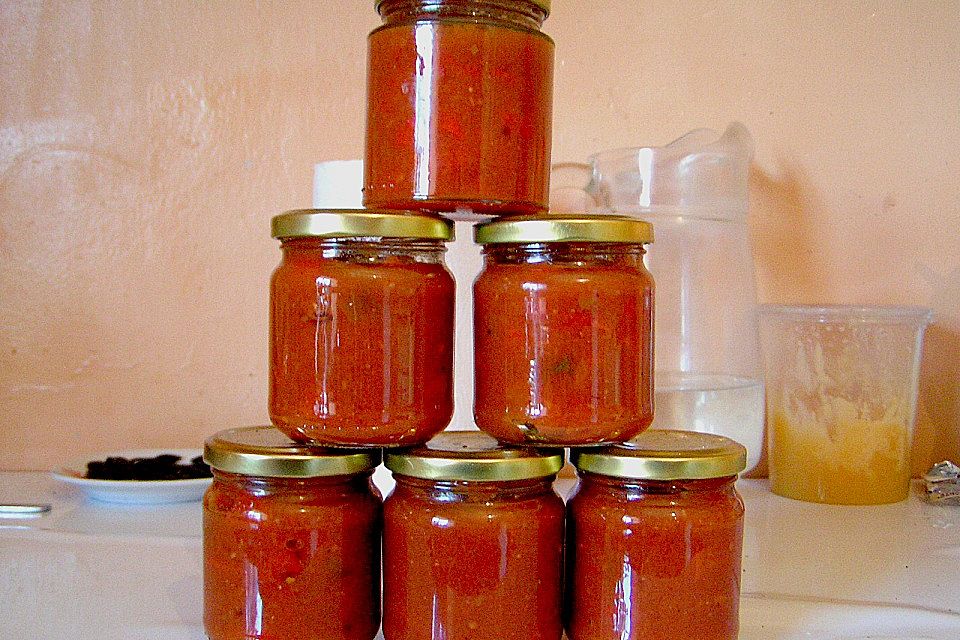 Zwiebel - Paprika Relish