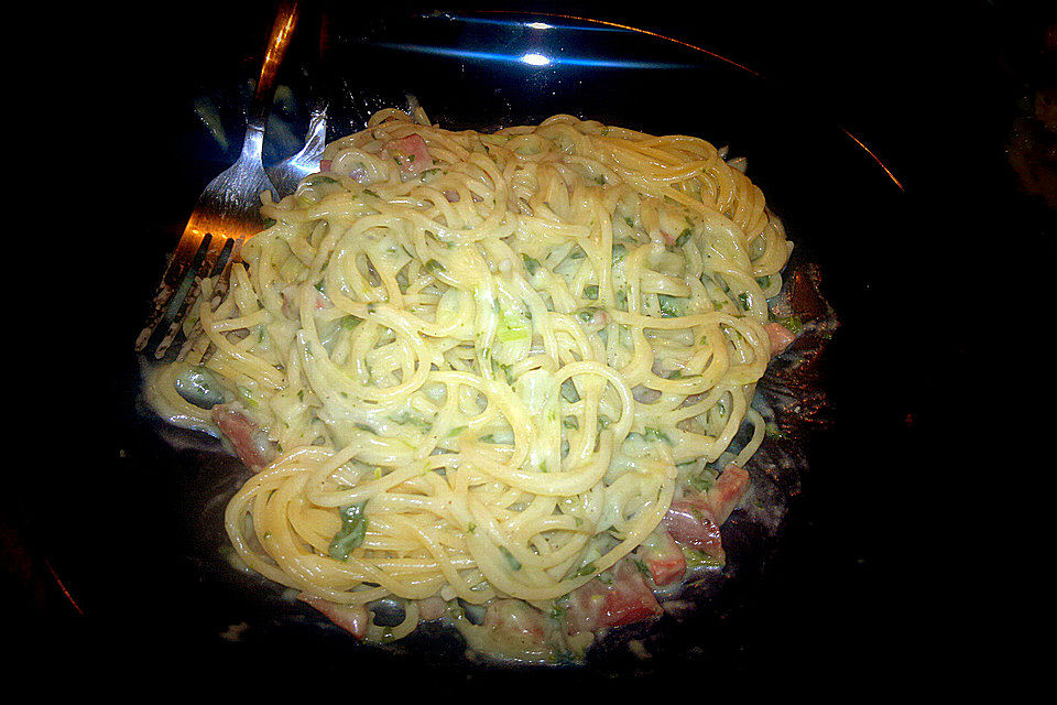 Spaghetti Gorgonzola