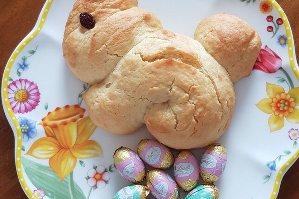 Osterhasen zum Frühstück