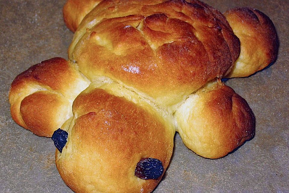 Osterhasen zum Frühstück