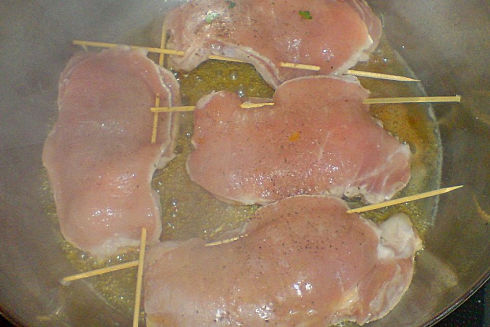 Gefüllte Schweinesteaks