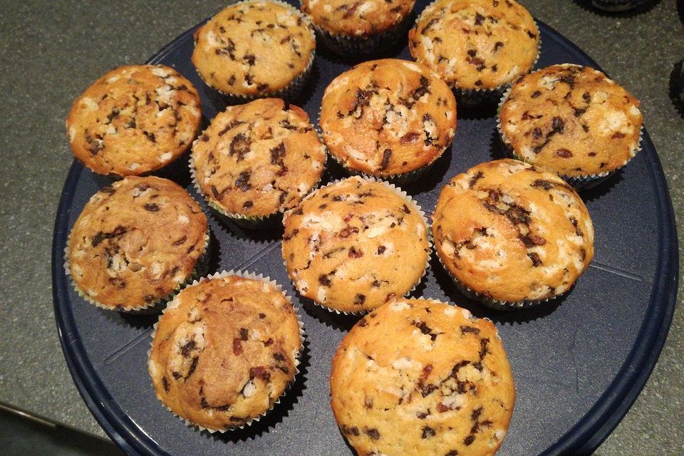 Muffins mit Schokostreuseln