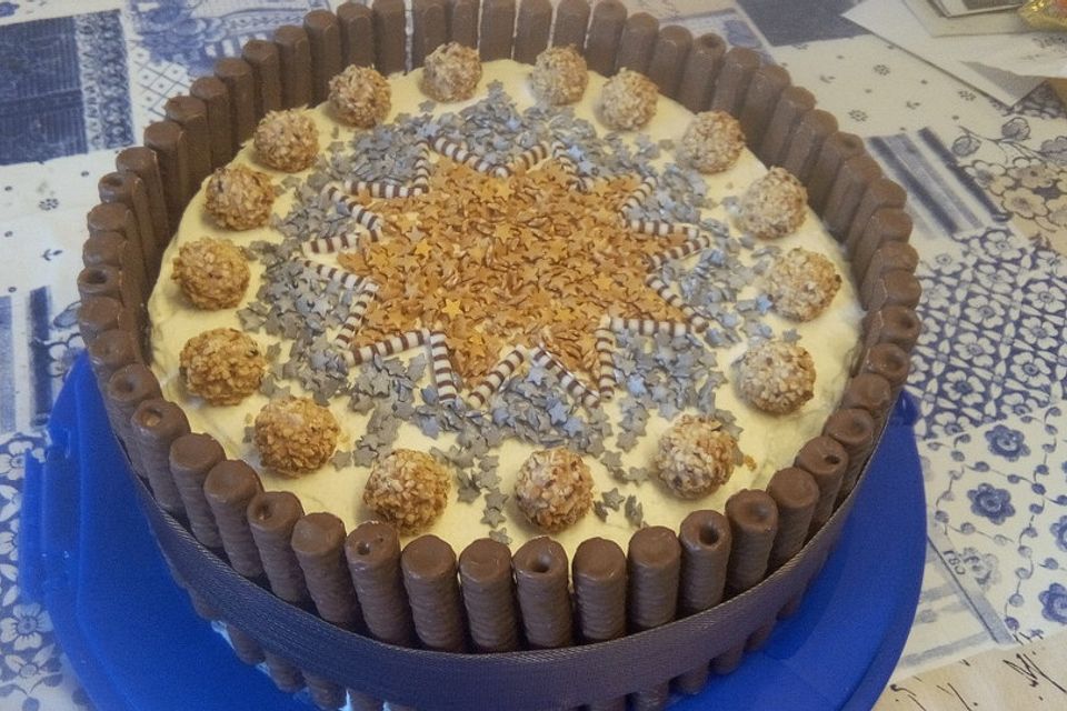 Haselnuss - Sahne - Torte