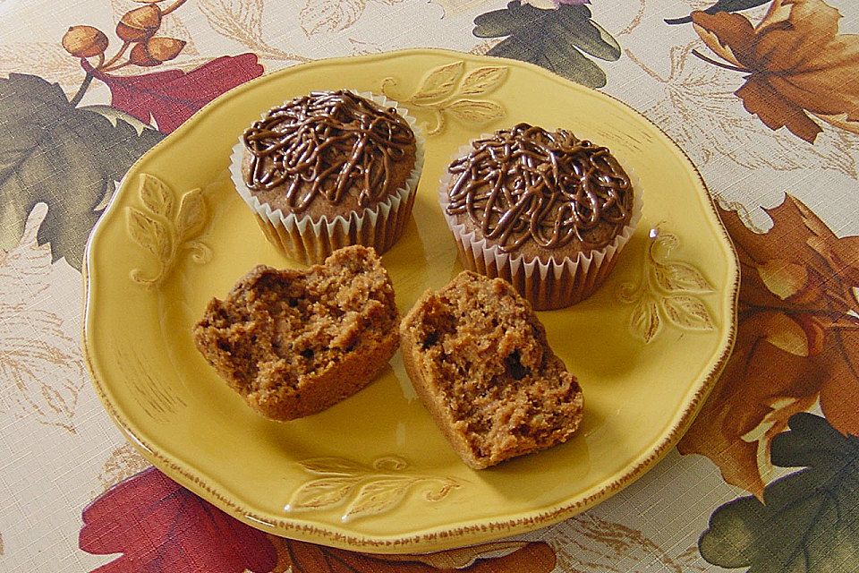 Rotweinmuffins