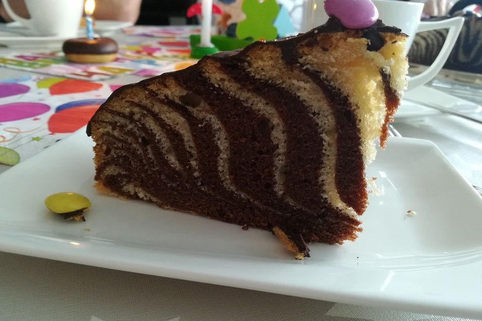 Zebrakuchen