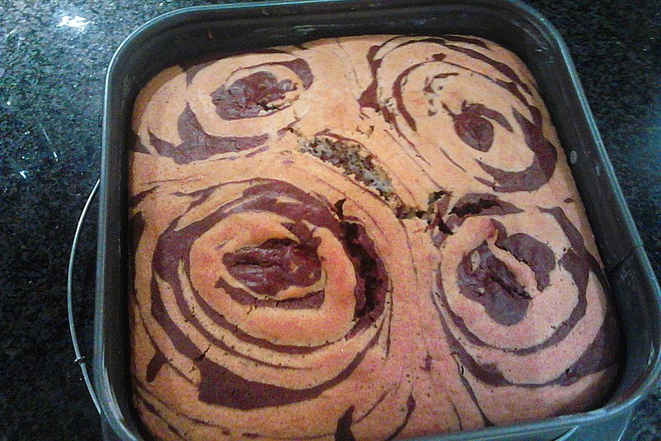 Zebrakuchen