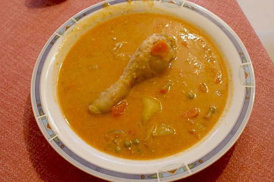 Sopa de maní