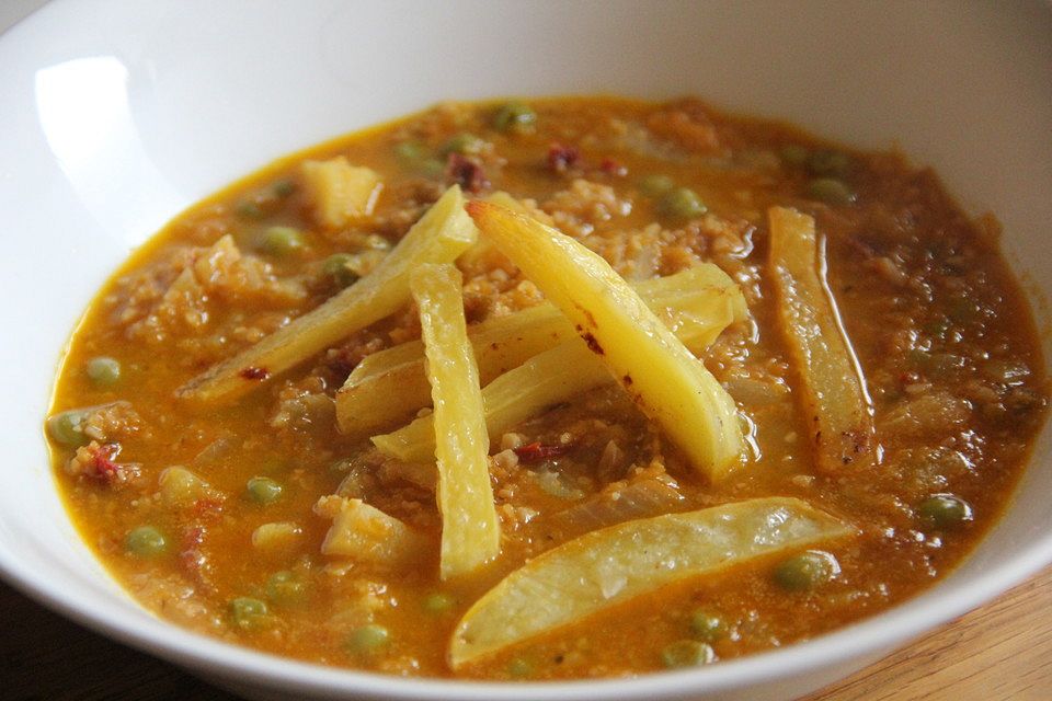 Sopa de maní