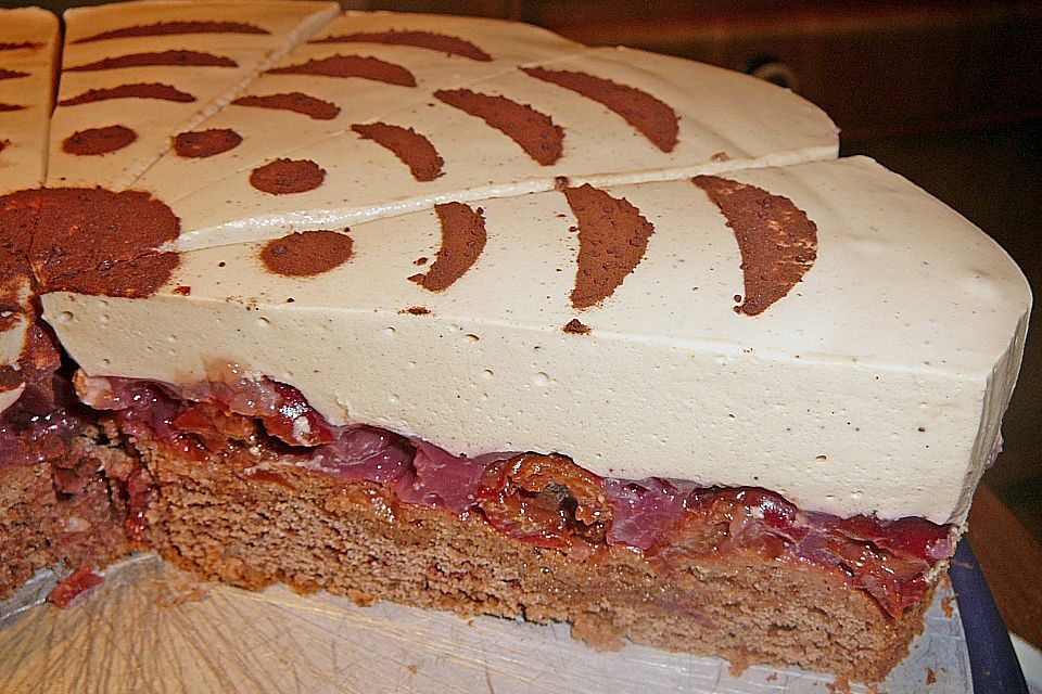 Cappuccino - Kirsch - Torte