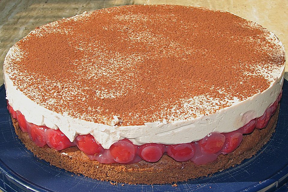 Cappuccino - Kirsch - Torte