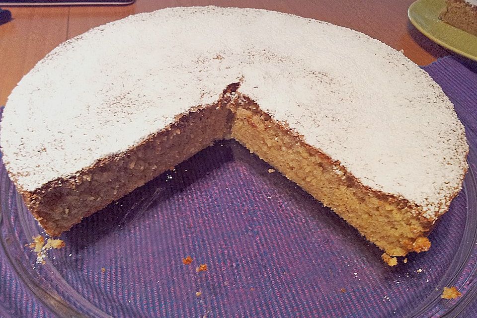 Spanischer Mandelkuchen