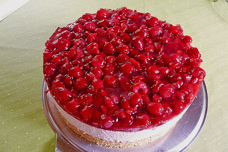 Himbeer - Käsesahne - Torte