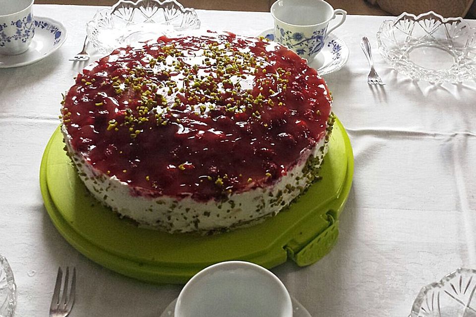 Himbeer - Käsesahne - Torte