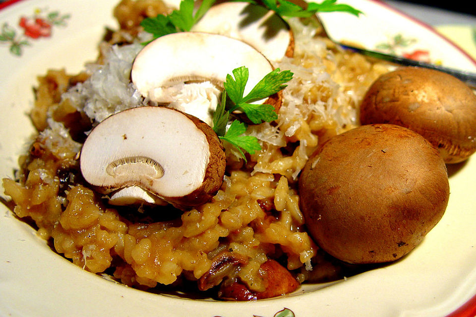 Risotto con Gallinacci