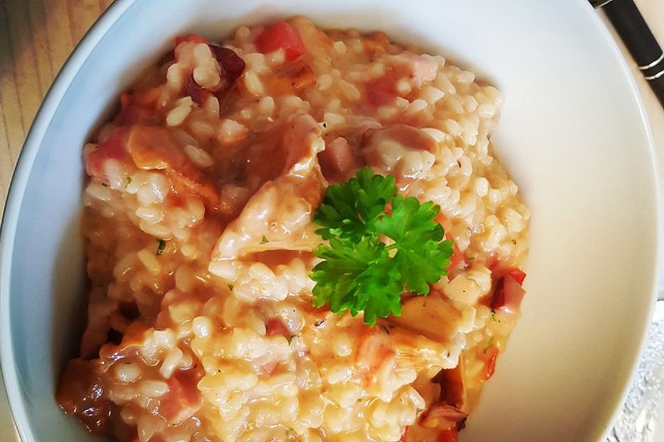 Risotto con Gallinacci