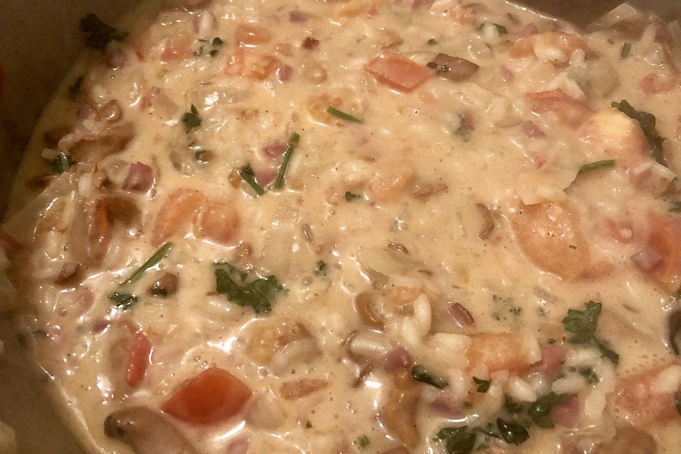 Risotto con Gallinacci