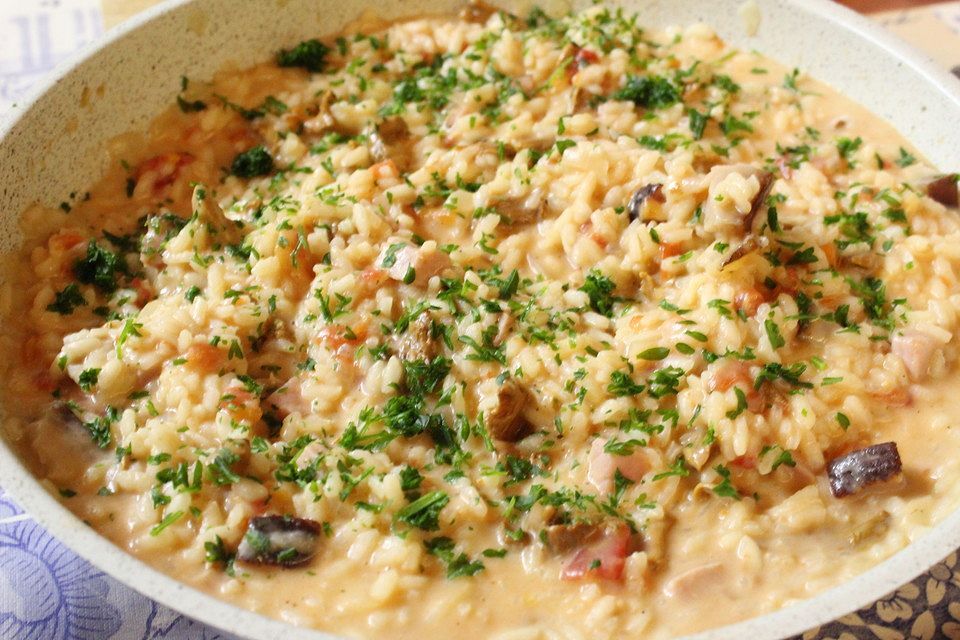 Risotto con Gallinacci