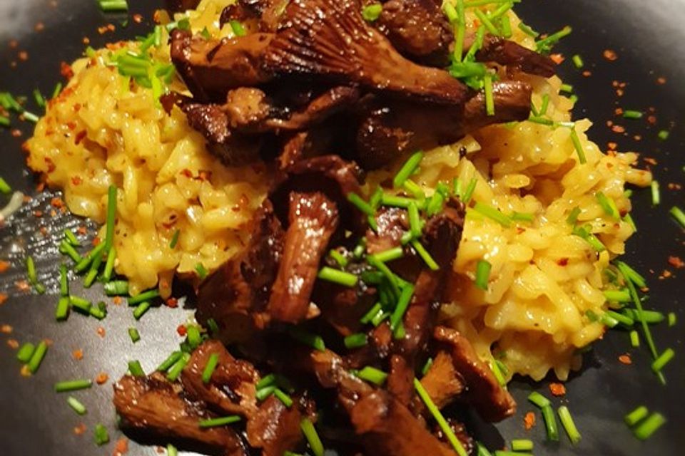 Risotto con Gallinacci