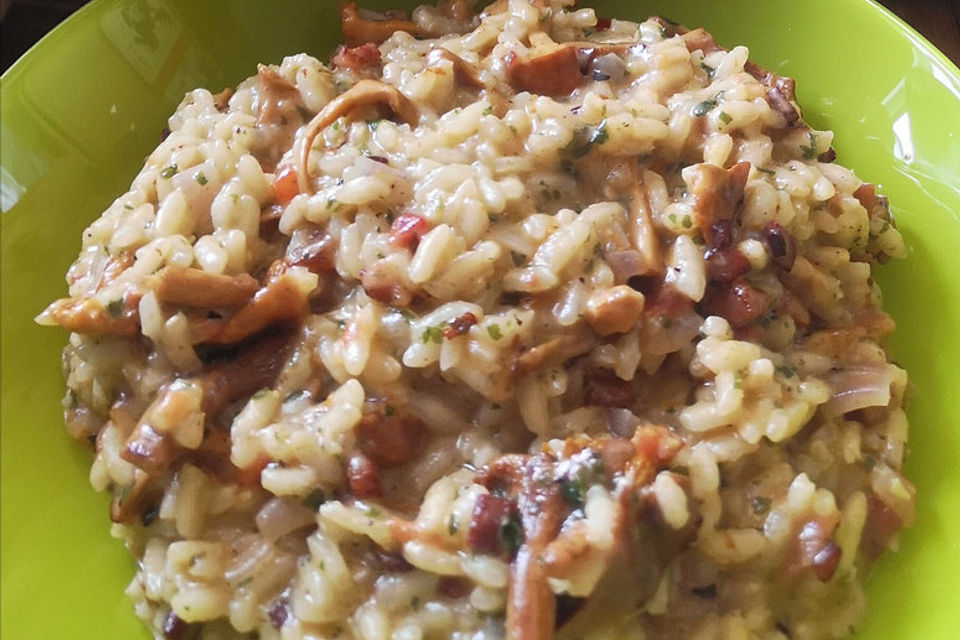 Risotto con Gallinacci