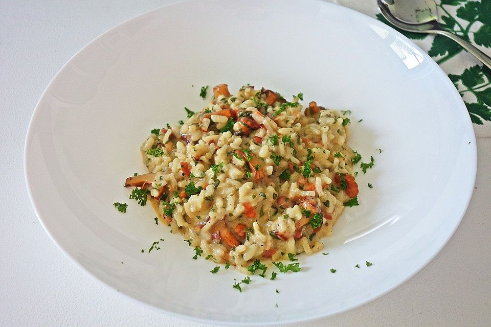 Risotto con Gallinacci