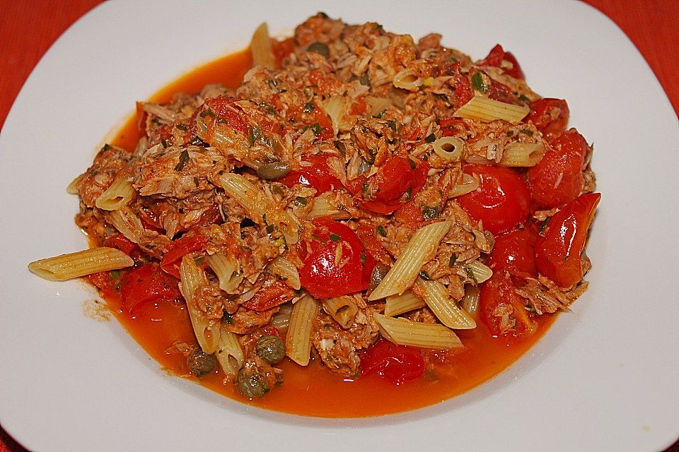 Tomaten - Thunfisch - Nudeln