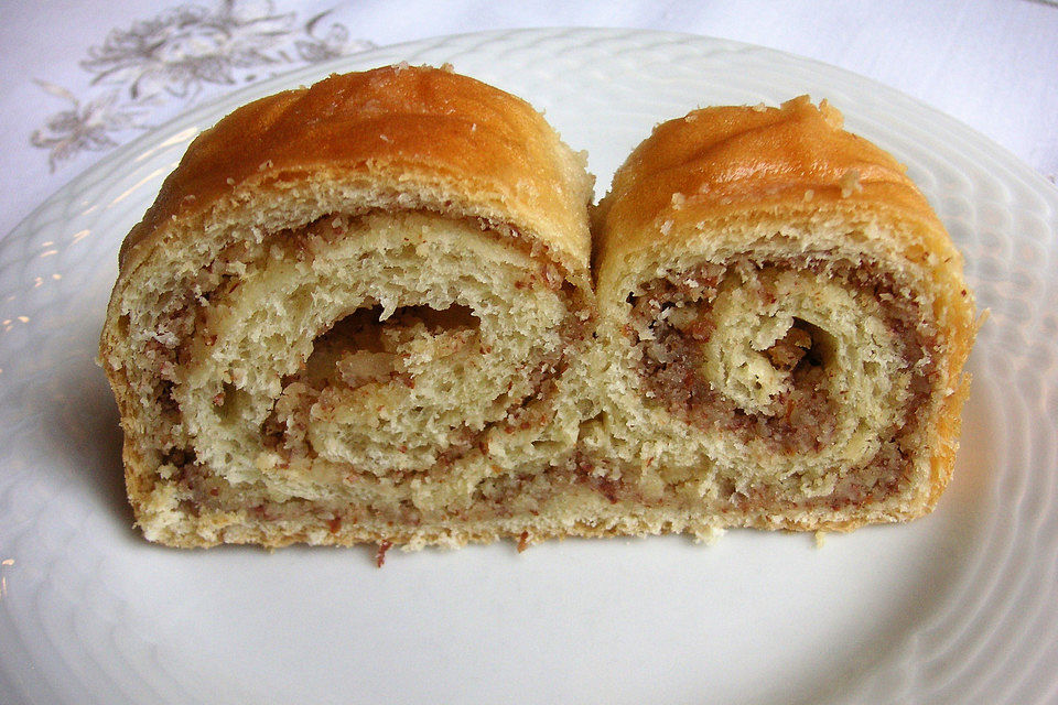 Mandel - Germteig - Kuchen