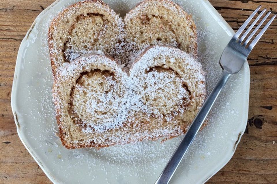 Mandel - Germteig - Kuchen