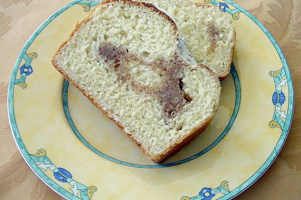 Mandel - Germteig - Kuchen