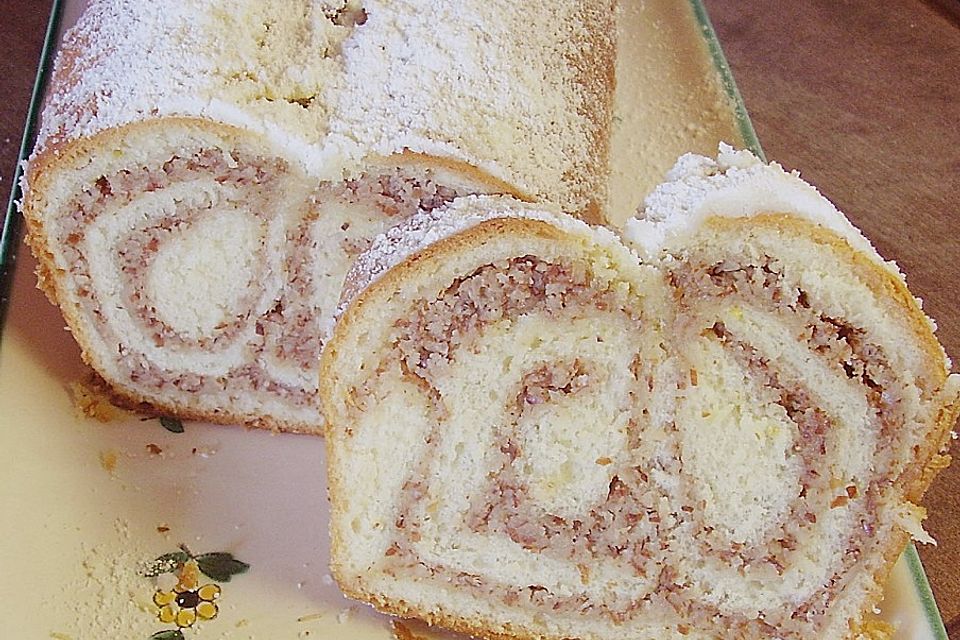 Mandel - Germteig - Kuchen