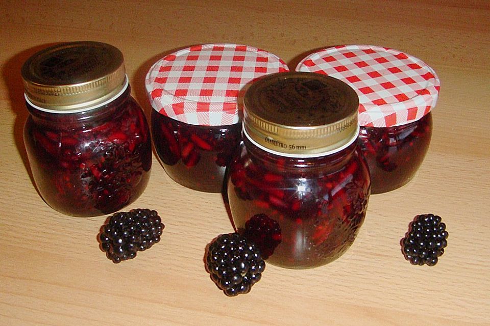 Brombeer - Mandel - Amaretto - Marmelade