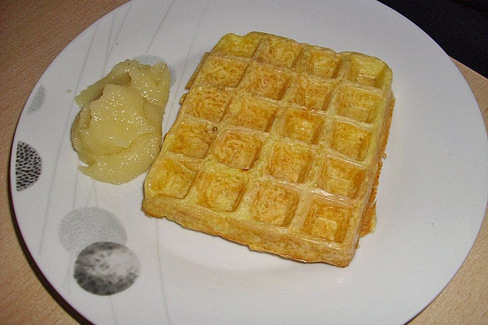 Kartoffelpuffer aus dem Waffeleisen