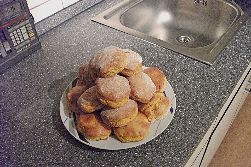 Kürbis Scones