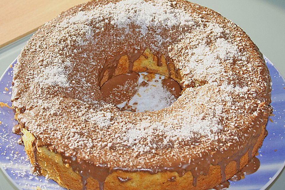 Feiner Kokos - Kakao  Kuchen