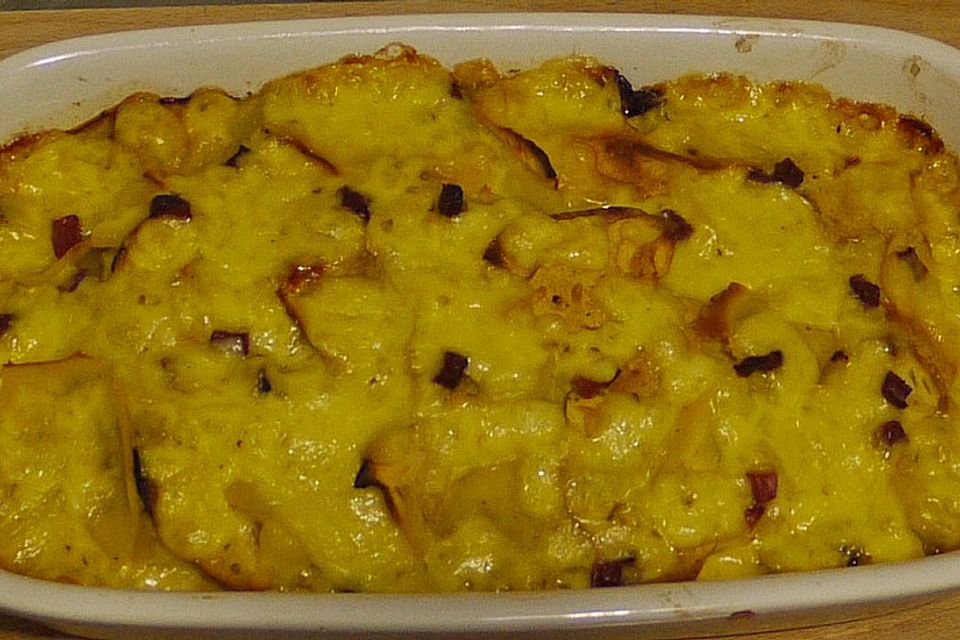 Kartoffel - Apfel - Gratin